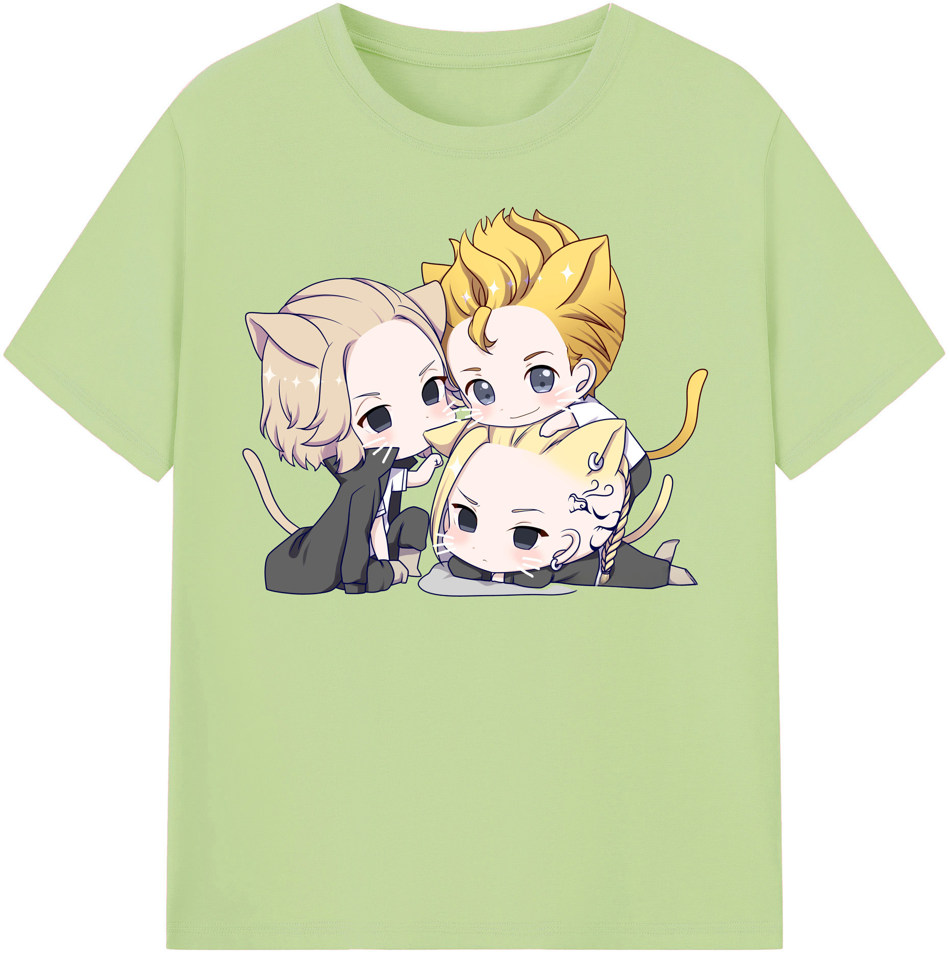 （画像用） 東京リベンジャーズ Tokyo Revengers 綿100％半袖Tシャツ（フロントプリント）